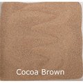 Scenic Sand Scenic Sand 514-41 25 lbs Activa Bag of Bulk Colored Sand; Cocoa Brown 514-41